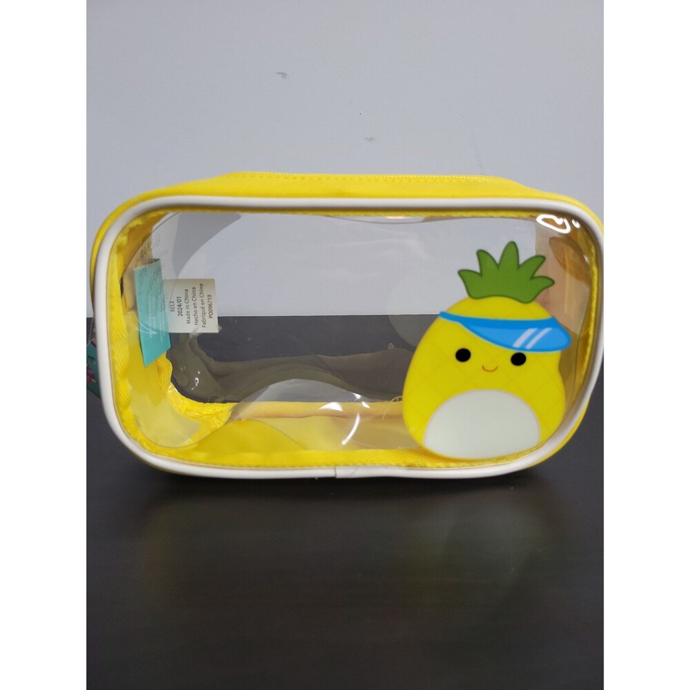 Squishmallow clear zipper pouch